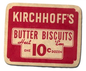 kirchhoff's historic biscuit badge